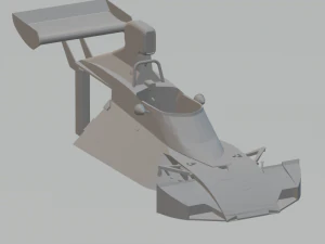 布拉汉姆 BT44b 1975 3D 打印模型