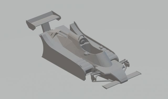 ligier js11 1979 3D प्रिंट मॉडल .c4d .max .obj .3ds .fbx .stl .blend
