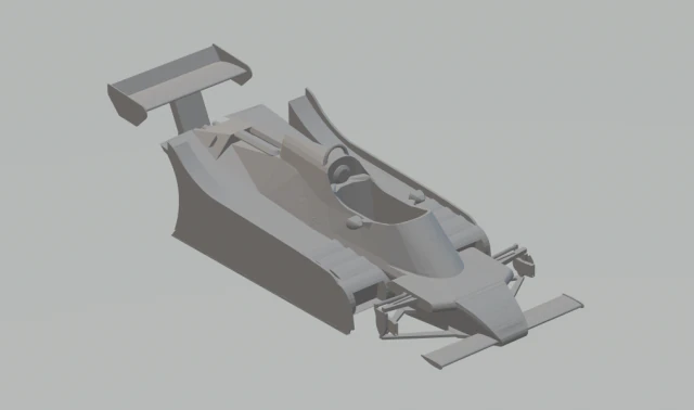 ligier js11 1979 3D Print Model .c4d .max .obj .3ds .fbx .stl .blend 