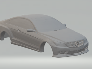 mercedes e-class coupe e sport 3D Print Model