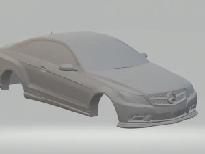 mercedes e-class coupe e sport 3D Print Model