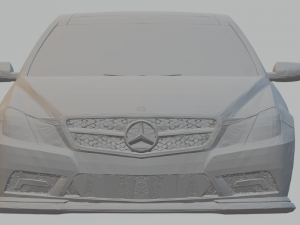 mercedes e-class coupe e sport 3D 프린트 모델