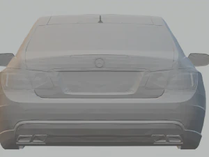 mercedes e-class coupe e sport 3D Print Model