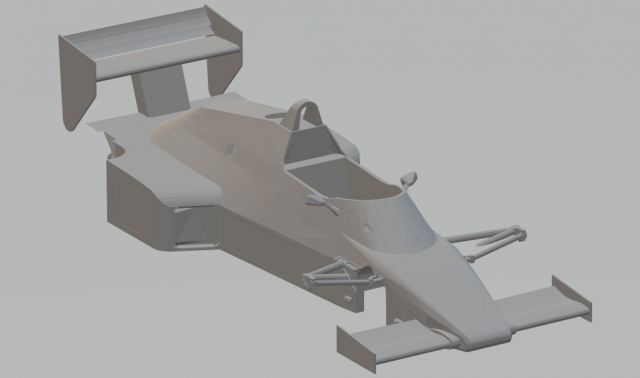 williams fw08c cosworth 1983 Modèles 3D en vedette .c4d .max .obj .3ds .fbx .stl .blend 