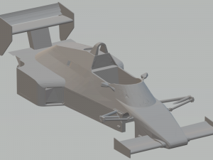 williams fw08c cosworth 1983 Modelo de Impressão 3D