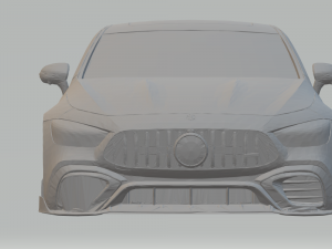 mercedes-benz amg gt53 4-door coupe 2019 Modèles 3D en vedette