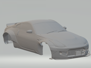 nissan 350z rocketbunny 2003 3D-printmodel
