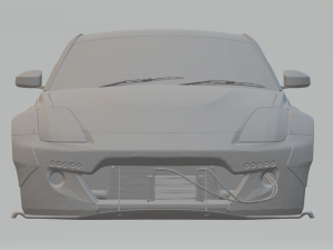 nissan 350z rocketbunny 2003 3D-printmodel