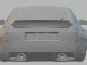 nissan 350z rocketbunny 2003 3D-printmodel