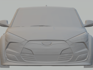 hyundai veloster rallycross Model do druku 3D