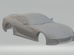 ferrari 599 gto 2010 3D प्रिंट मॉडल