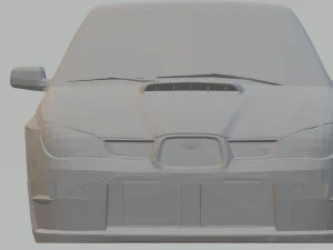 subaru wrx 2006 3D Print Model