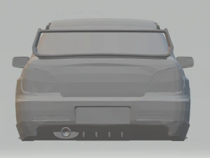subaru wrx 2006 3D Print Model