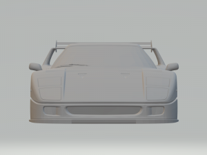 ferrari f40 lm 1987 Modelo de Impressão 3D