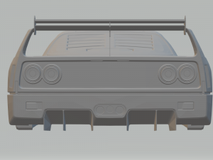 ferrari f40 lm 1987 Modelo de Impressão 3D