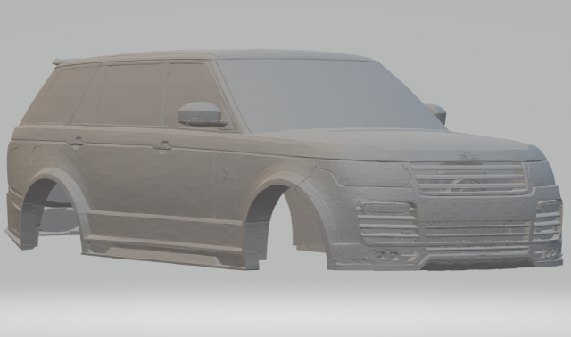 mansory range rover autobiography lwb Modelo de Impressão 3D .c4d .max .obj .3ds .fbx .stl .blend 