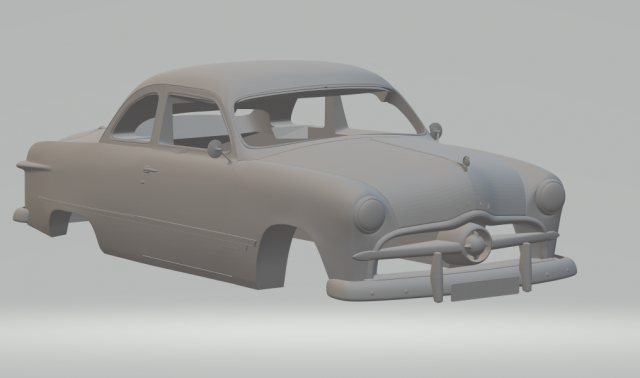 custom coupe 1949 Modèles 3D en vedette .c4d .max .obj .3ds .fbx .stl .blend 