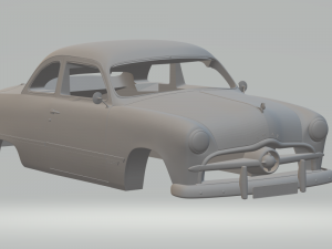 custom coupe 1949 3D Print Model