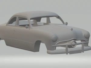 купе на замовлення 1949 року 3D Принт Модель