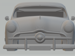 custom coupe 1949 Modèles 3D en vedette