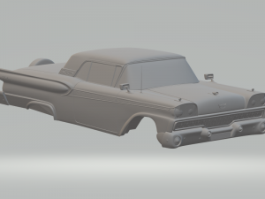 fairlane skyliner hardtop 1959 3D Print Model