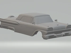 fairlane skyliner com capota rígida 1959 Modelo de Impressão 3D