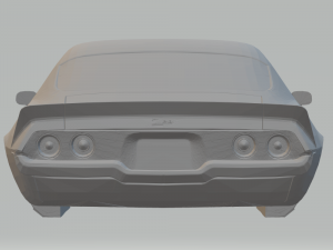chevrolet camaro z28 1970 Model do druku 3D