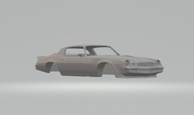 chevrolet camaro z28 1979 Modèles 3D en vedette .c4d .max .obj .3ds .fbx .stl .blend 