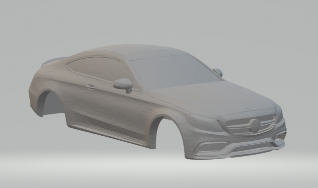 2016 mercedes-amg c63 s coupe 3D-Druckmodell .c4d .max .obj .3ds .fbx .stl .blend 