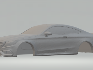 2016 mercedes-amg c63 s coupe 3D-Druckmodell