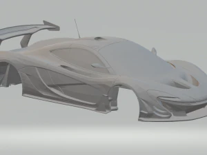 mclaren p1 gtr 2014 Modelo de impresión 3D