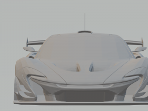 mclaren p1 gtr 2014 Modèles 3D en vedette