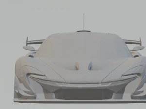 mclaren p1 gtr 2014 3D Print Model