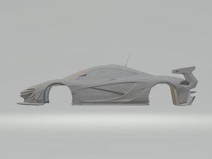 mclaren p1 gtr 2014 Modèles 3D en vedette
