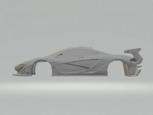 mclaren p1 gtr 2014 3D Print Model
