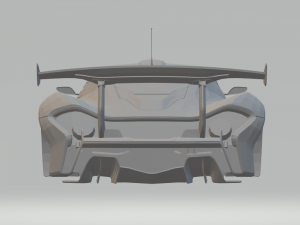 mclaren p1 gtr 2014 Modèles 3D en vedette