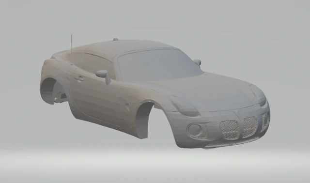 pontiac solstice coupe 3D Print Model .c4d .max .obj .3ds .fbx .stl .blend