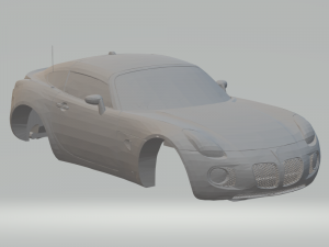 pontiac solstice coupe Modèles 3D en vedette