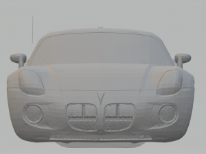 pontiac solstice coupe 3D 打印模型