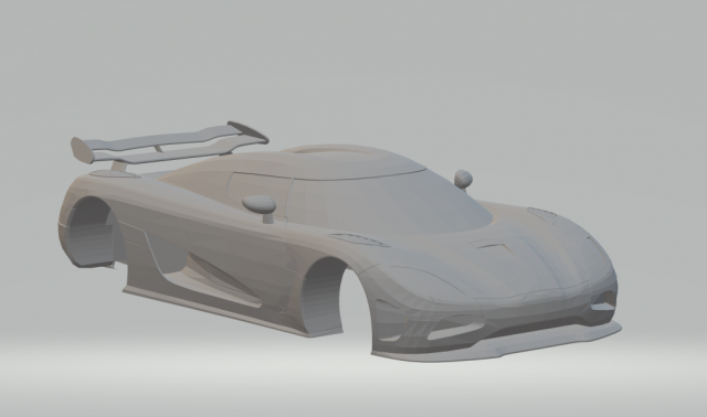 koenigsegg agera x Modèles 3D en vedette .c4d .max .obj .3ds .fbx .stl .blend 