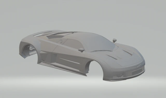 chrysler me concept 3D Print Model .c4d .max .obj .3ds .fbx .stl .blend 