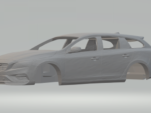 2015 volvo v60 3D Принт Модель