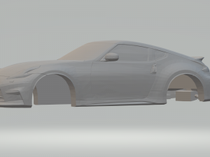 370z nismo 2018 3Dプリントモデル