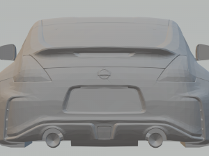 370z nismo 2018 3Dプリントモデル