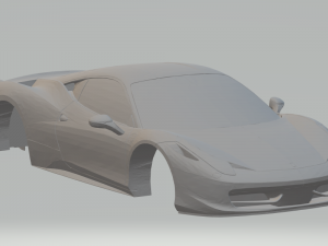 ferrari 458 italia 3D Print Model
