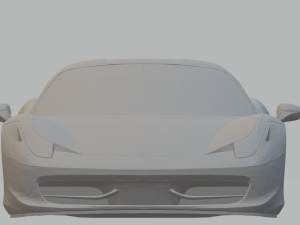 ferrari 458 italia 3D Print Model