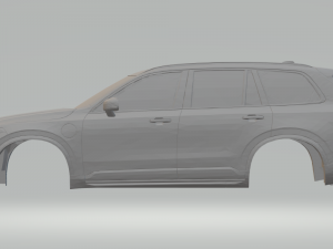 volvo xc90 3D 打印模型