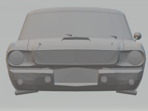 shelby mustang gt350r Modelo de impresión 3D