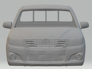 toyota hilux cs simple cab 3D Print Model
