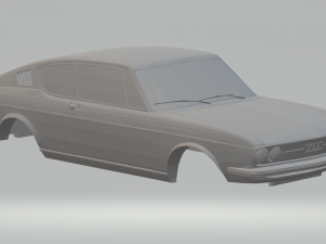 audi a100 coupe Modelo de Impressão 3D